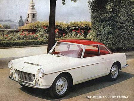 Fiche technique FIAT 1600 S OSCA