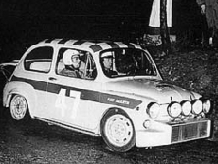Maublanc et Roussin vainqueurs du rallye du Var en 1966 sur 1000 Berlina Corsa