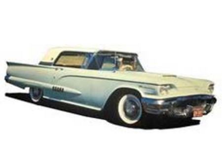 Fiche technique FORD USA THUNDERBIRD II (1958-1960)