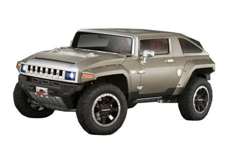 Fiche technique HUMMER HX Concept