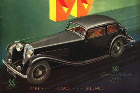 Jaguar SS One série 3 1935
