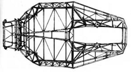 Le châssis de la Countach