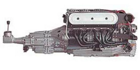 Le moteur V12 de la LP 500 S