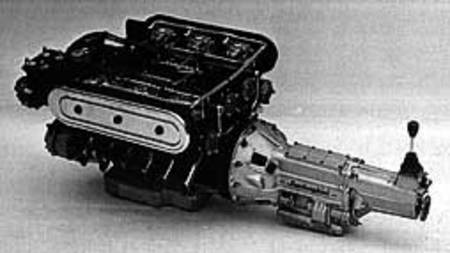 Le moteur de l'Espada 400 GT série 1