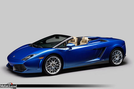 Fiche technique LAMBORGHINI GALLARDO LP550-2 Spyder