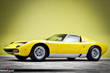 Fiche technique LAMBORGHINI MIURA P400 SV