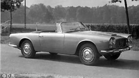 Le cabriolet Flaminia Touring