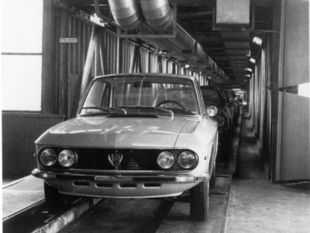 Dernier exemplaire du coupé Lancia Fluvia