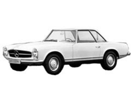 Fiche technique MERCEDES 250 SL (W113- Pagode)