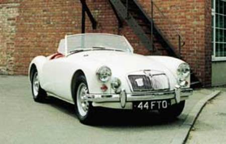 MGA Twincam Roadster, 1958