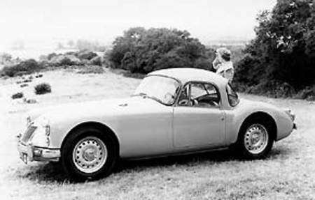 MGA Twincam coupé, 1959