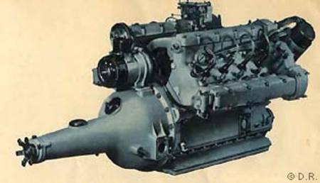 Moteur 2,5l de la Pegazo Z 102