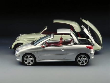 Peugeot Eclipse et concept Peugeot 20coeur