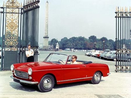 Peugeot 404 cabriolet, 1961