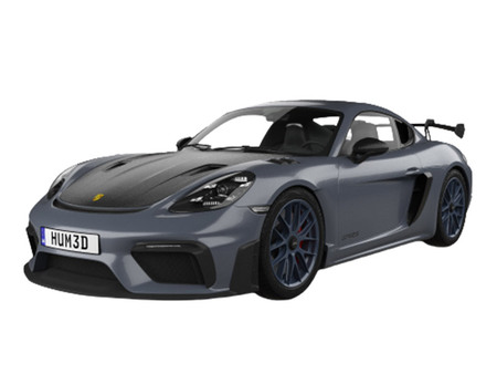 Fiche technique PORSCHE 718 CAYMAN GT4 RS