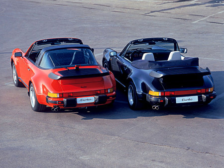 Porsche 911 Turbo 3.3. Targa et Cabriolet (1987)