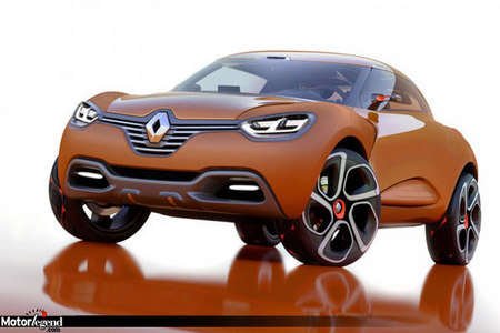 Fiche technique RENAULT CAPTUR Concept