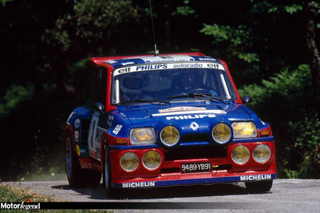 Fiche technique RENAULT R5 TURBO2 1.4