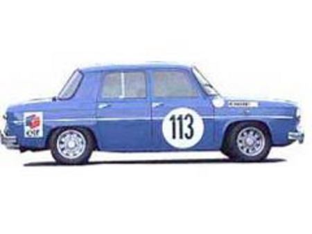 Fiche technique RENAULT R8 Gordini 1500