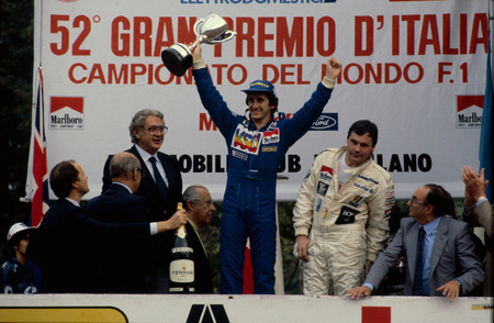 Victoire de Prost au GP d'Italie