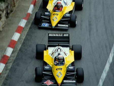 Cheever et Prost à Monaco, 1983