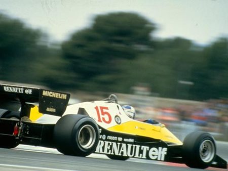 Prost, GP de France 1983, au Castellet