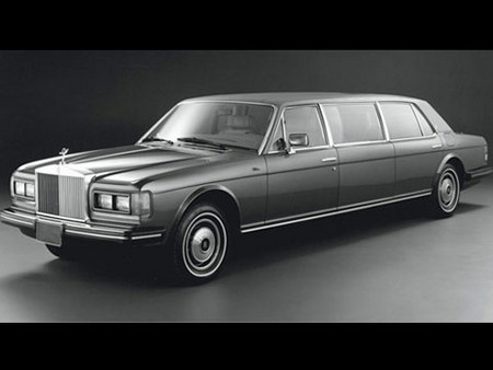 Silver Spur limousine allongée