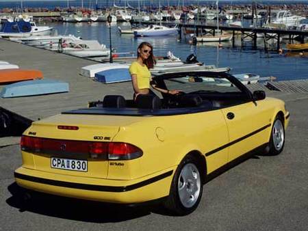 La Saab 900 Cabriolet SE de 1998