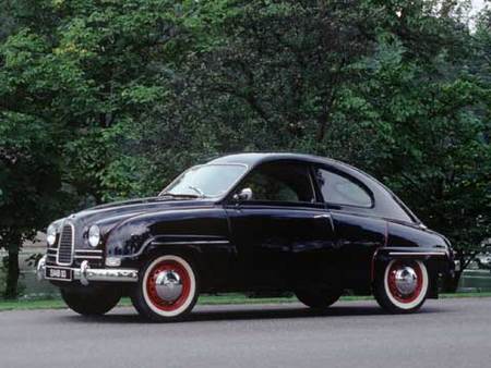 La Saab 93 F en 1960