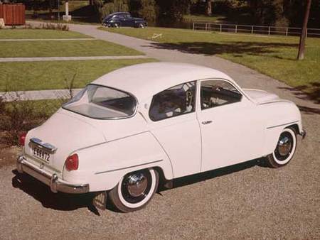 La Saab 96 lancée en 1960