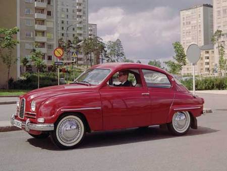 La Saab 96 en 1963