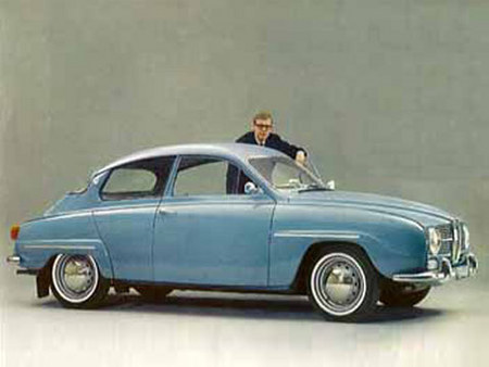 La Saab 96 en 1965