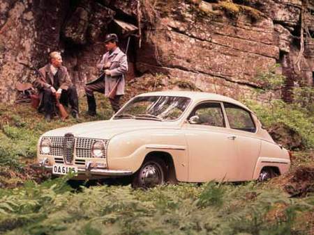 La Saab 96 en 1968