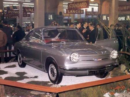 Le coupé 1000 au salon de Genève 1962