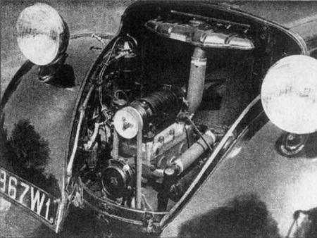 Le moteur en porte-à-faux