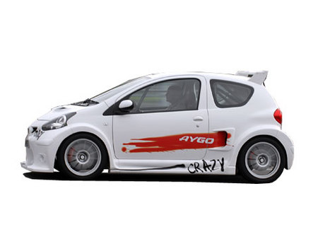 Fiche technique TOYOTA AYGO Crazy concept