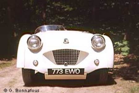 Triumph TR2 numéro de châssis TS2