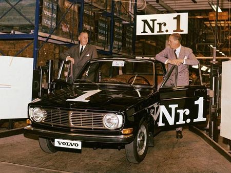 La première Volvo 144 en 1966