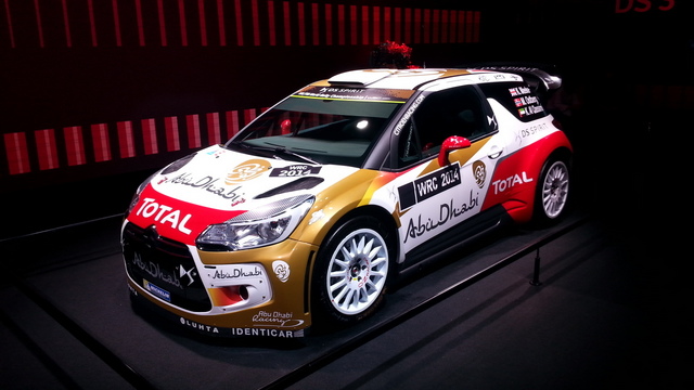 La DS3 WRC de Kris Meeke 