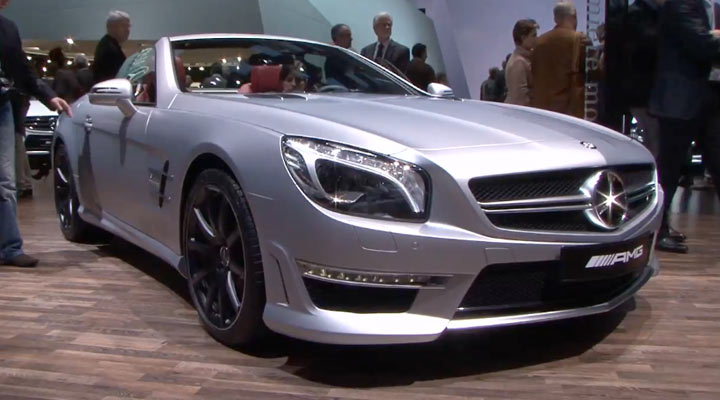 voir la vidéo Mercedes SL63 AMG