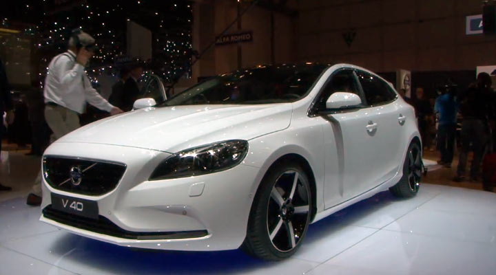 voir la vidéo Volvo V40 au Salon de Genève 2012