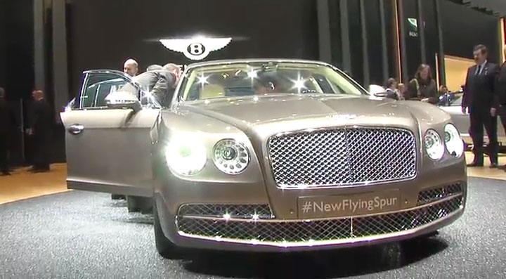 voir la vidéo Bentley Flying Spur 2013