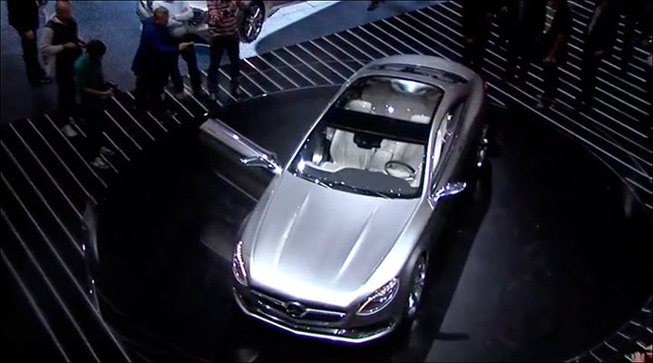 voir la vidéo Mercedes Classe S Concept Coupé