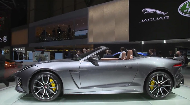 voir la vidéo Jaguar F-Type SVR