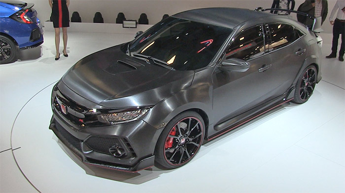 voir la vidéo Honda Civic Type R Concept