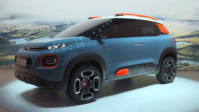 voir la vidéo Citroën C-Aircross Concept