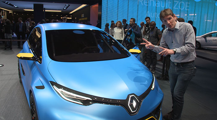 voir la vidéo Renault Zoe e-Sport