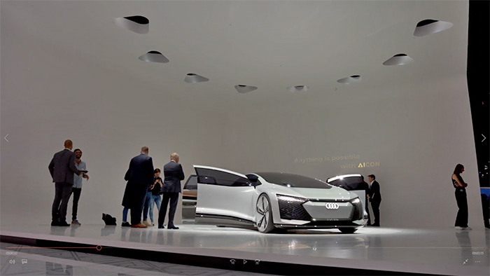 voir la vidéo Audi Aicon Concept
