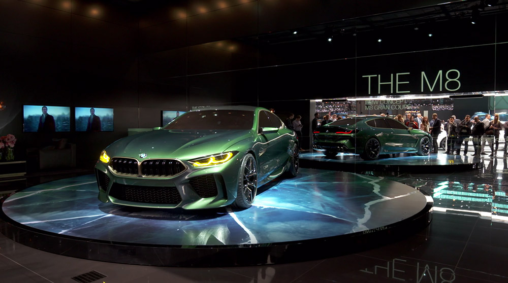voir la vidéo BMW M8 Gran Coupé Concept