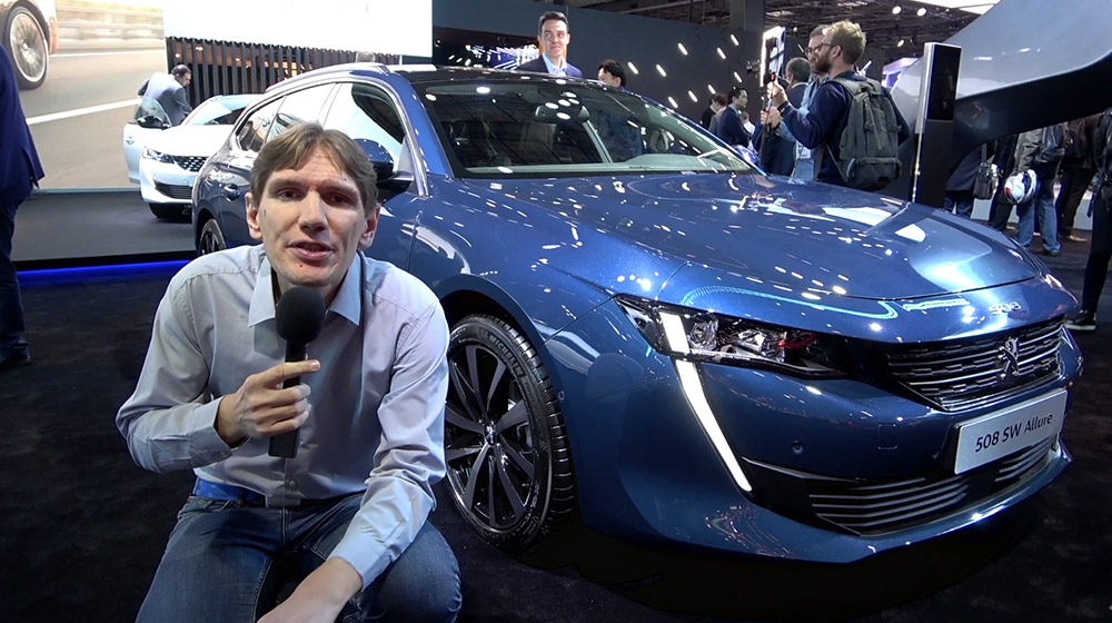 voir la vidéo Peugeot 508 SW